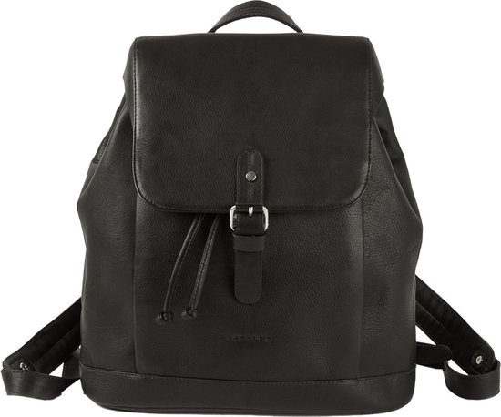 HAROLD'S Cuir Sac à dos de loisirs Sac à dos Campo Backpack Black Noir