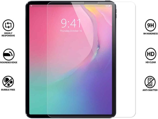 Protecteur d'écran adapté pour iPad Pro 12.9 - Protecteur d'écran - Verre Solidenz - 2022/2021/2020 - 12,9 pouces - Glas trempé - Protection de Verres - Glas trempé