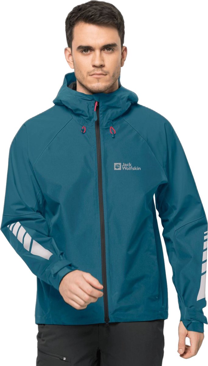 Jack Wolfskin Morobbia 2l Jkt M 1115511-4133 Mannen Jasje Blauw