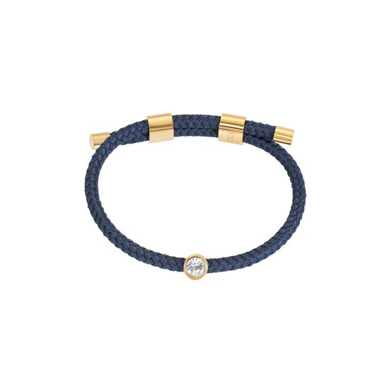 iXXXi Jewelry - Cosy Crystal Stone - Blauw- Bracelet Femme