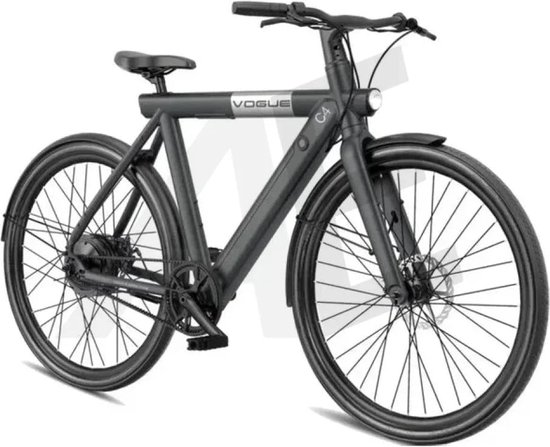 Vogue C4 Elektrische fiets 7SP Belt 36V 12,8Ah E-bike - Stealth Black