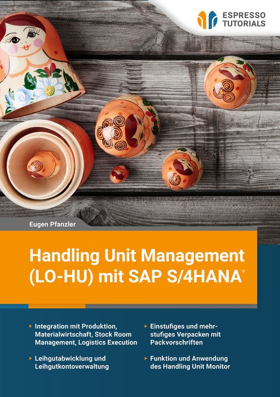 Handling Unit Management (LO-HU) mit SAP S/4HANA - cover