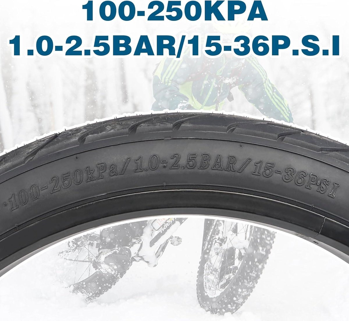 Fincci Paar Banden 26x1.95 Inch 50-559 Opvouwbare Fietsbanden voor MTB Mountainbike Fuoristrada Fiets voor 26 x 1.95 Band (Een Pak van 2