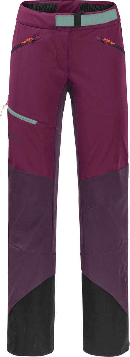 Jack Wolfskin Alpspitze Pants W 1507531-1014 Vrouwen Broek Purper