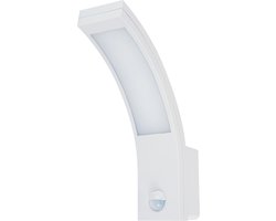 STRÜHM SONET - Buiten LED wandlamp met bewegingsmelder - 10w - 1120 lumen - 4000K Daglicht wit - IP54