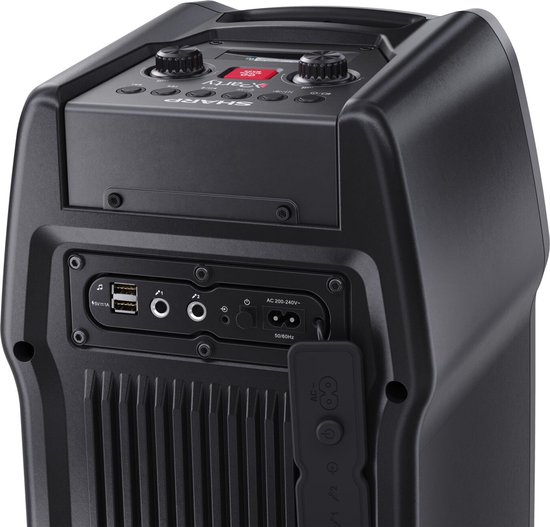 Sharp PS-931 XPARTY Sing Partyspeaker - 180W - Microfoon - bluetooth — afbeelding 2