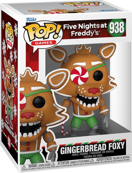 Funko Five Nights At Freddy's - POP! Games Holiday Foxy 9 cm