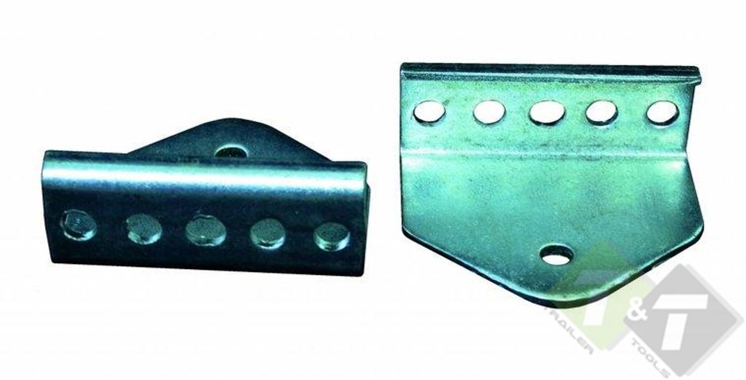 Steun voor kielrol, 2 stuks kielrol steun, Steun set, 2 stuks, Bootrol steunen, Steunrol set 2 stuk
