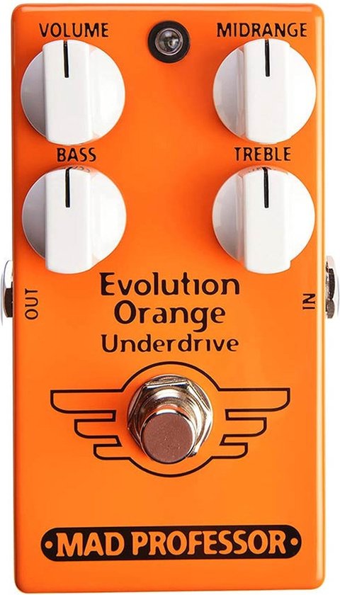 Mad Professor MP-EOU effect pedaal Evolution Orange Underdrive