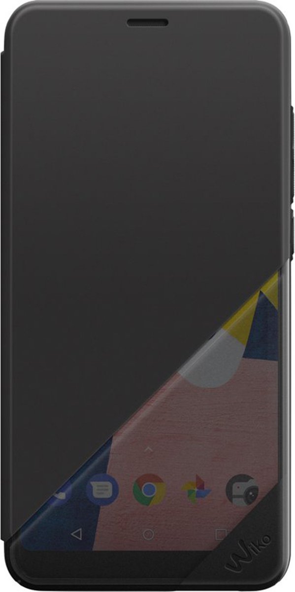 Zwart Smart Folio WiLine Wiko View Lite