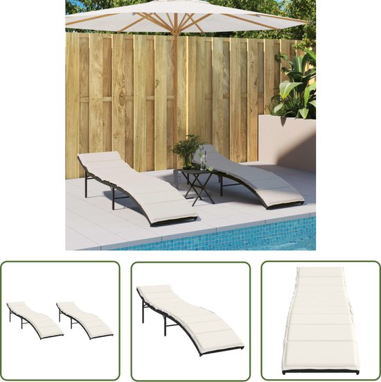 Vervangende Kussens For Ligbedden In De Tuin, 160 X 50 X 12 Cm