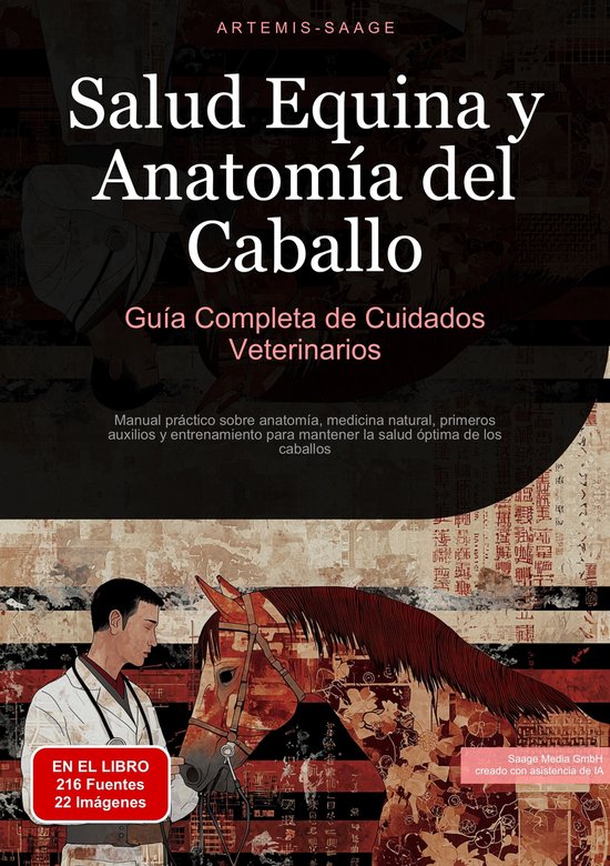 Salud Equina y Anatomía del Caballo: Guía Completa de Cuid ... - cover