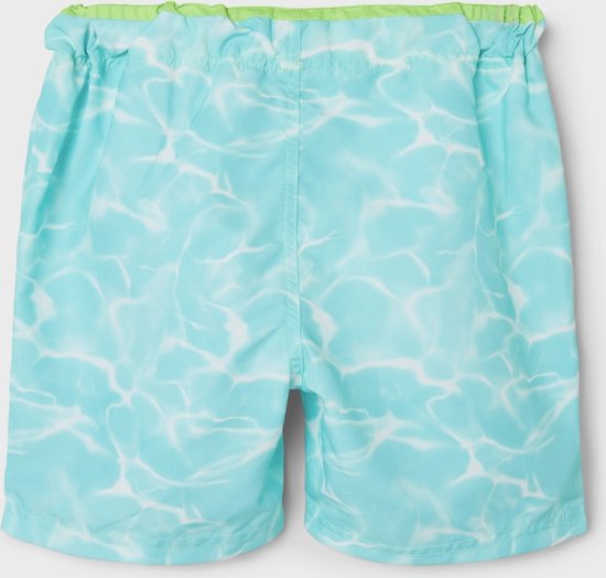 Name It Short de Bain Garçons Enfants NKMZAGLO Waterprint Blauw