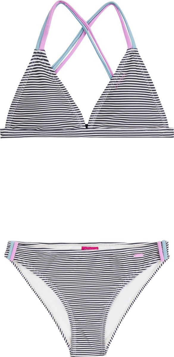 Protest Prtkristel Jr – Triangel bikini set Meisjes – Verstelbare bandjes – Uitneembare vulling Blauw