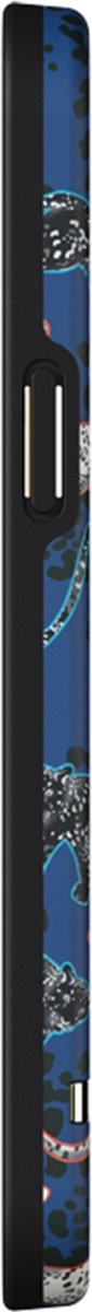Richmond & Finch Blue Leopard stevig luipaarden hoesje voor iPhone 12 Pro Max - blauw