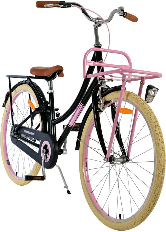 Volare Excellent Kinderfiets - Meisjes - 26 inch - Zwart van Volare — afbeelding 5