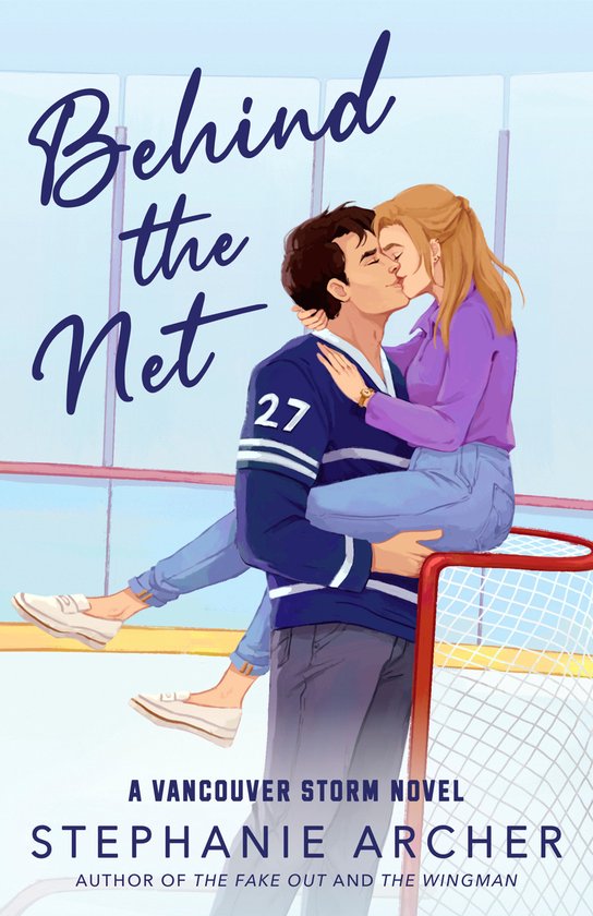 Vancouver Storm Series- Behind the Net - cover