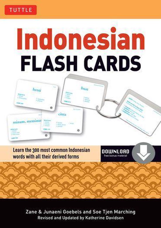 Indonesian Flash Cards - cover