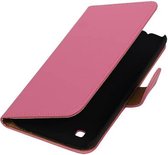 Mobieletelefoonhoesje.nl - LG K7 Hoesje Effen Bookstyle Roze