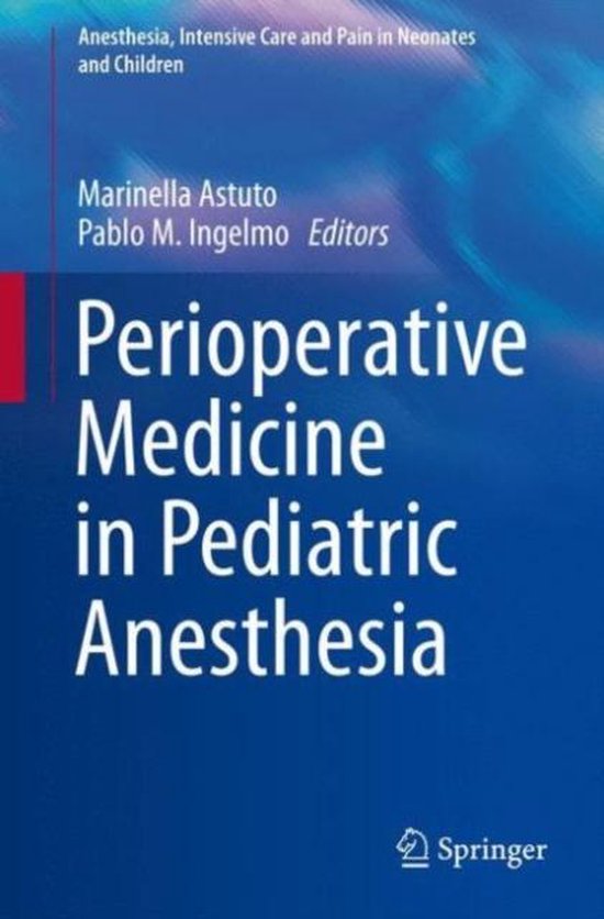 Perioperative Medicine in Pediatric Anesthesia - cover