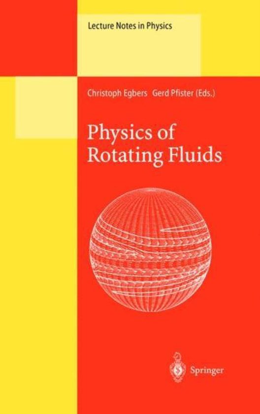 Physics of Rotating Fluids - cover