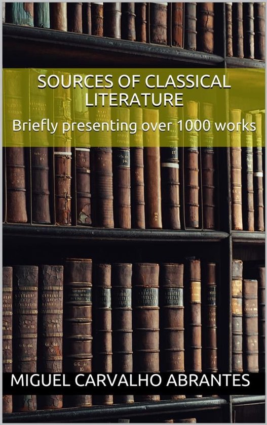 Sources of Classical Literature - cover