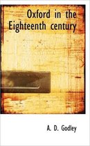 Oxford in the Eighteenth Century