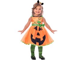 Amscan Kinderkostuum Cute Pumpkin Meisjes Polyester Maat 2-3 Jaar