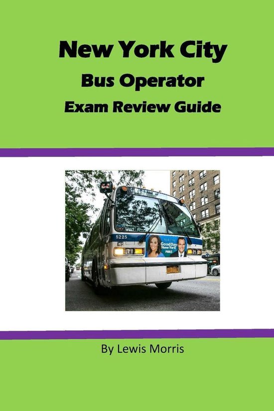 New York City Bus Operator Exam Review Guide - cover