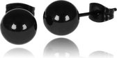 Clous d'oreilles LGT Jewels Sphere 4mm Noir