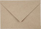 Gerecyclede Enveloppen - C6 - 11,5 x 16 cm - naturel - 50 stuks