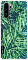 Casetastic Huawei P30 Pro Hoesje - Softcover Hoesje met Design - Palm Leaves Print