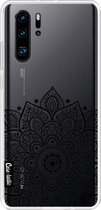 Casetastic Huawei P30 Pro Hoesje - Softcover Hoesje met Design - Floral Mandala Print