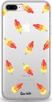 Casetastic Apple iPhone 7 Plus / iPhone 8 Plus Hoesje - Softcover Hoesje met Design - Rocket Lollies Print