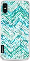 Casetastic Softcover Apple iPhone X - Mint Tribal