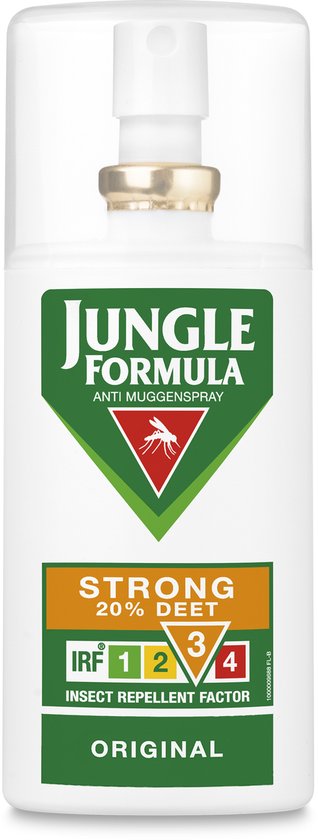 Jungle Formula Strong Original - Muggenbescherming - 20% DEET - Muggenspray - 75ml