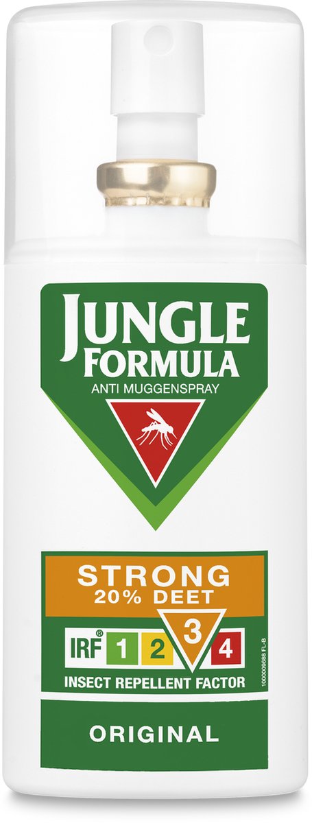 Goedkoopste Jungle Formula Strong Original - Muggenbescherming - 20 DEET - Muggenspray - 75ml