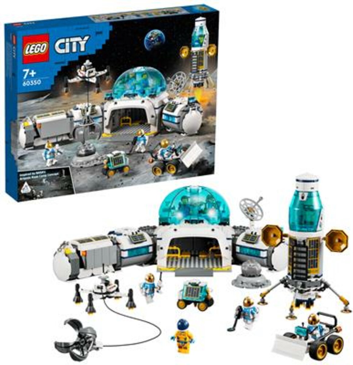 LEGO City Onderzoeksstation op de Maan- 60350