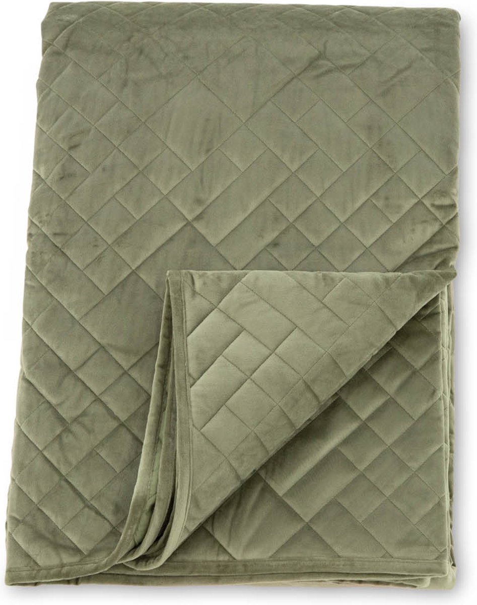 Jilly sprei 80x180cm groen.