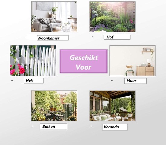 Finnacle - Plantenmuur - Muur met planten - Tuinieren - Tuin - Planten - Plantenbak - Zwart met Groen - Verticale tuin - Hangende tuin - Plantenzak - plantenzakken voor 49 planten – 100 cm x 100 cm - 1 vak is 13x13 cm