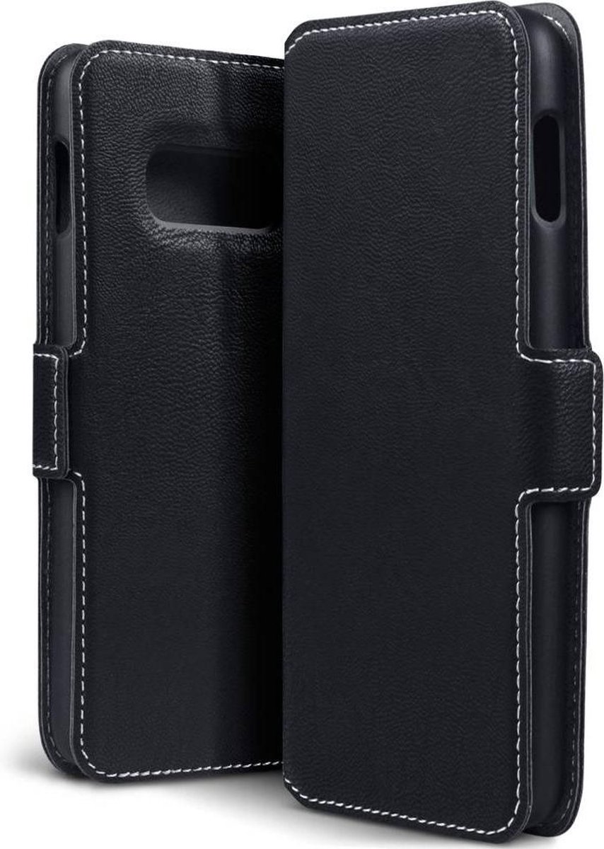 Qubits - slim wallet hoes - Samsung Galaxy S10 Plus - Zwart