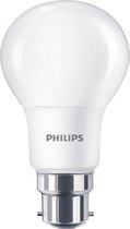 Philips CorePro LEDbulb B22 A60 8W 827 Mat | Extra Warm Wit - Vervangt 60W.
