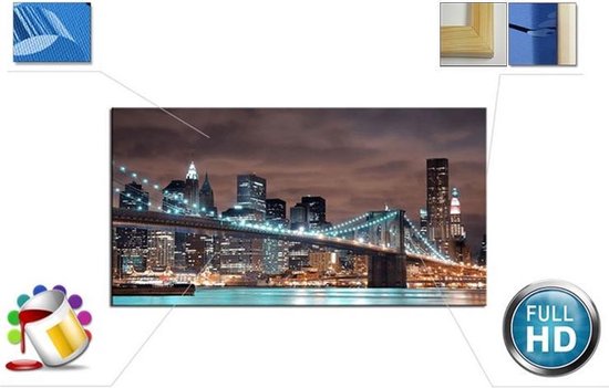 Peinture sur toile Cerf | Marron, jaune | 140x90cm 1 Liège