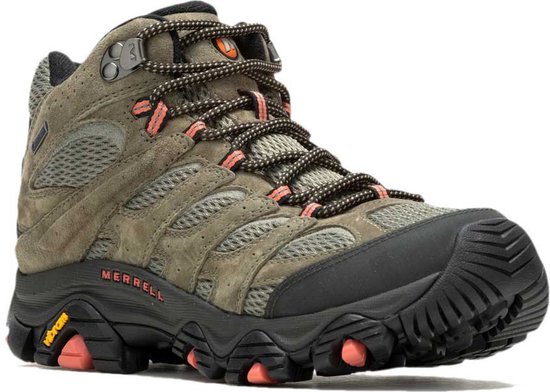Chaussures de randonnée MERRELL Moab 3 Mid Goretex - Olive - Femme - EU 38.5