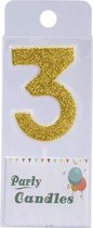 Cijferkaars Goud Glitter #3