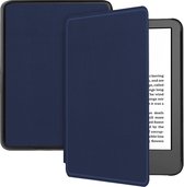 iMoshion Ereader Cover / Hoesje Geschikt voor Amazon Kindle (2022) 11th gen - iMoshion Slim Hard Case Bookcase - Donkerblauw