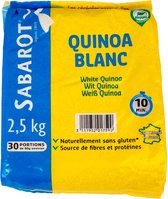 Sabarot Quinoa wit - Zak 2,5 kilo