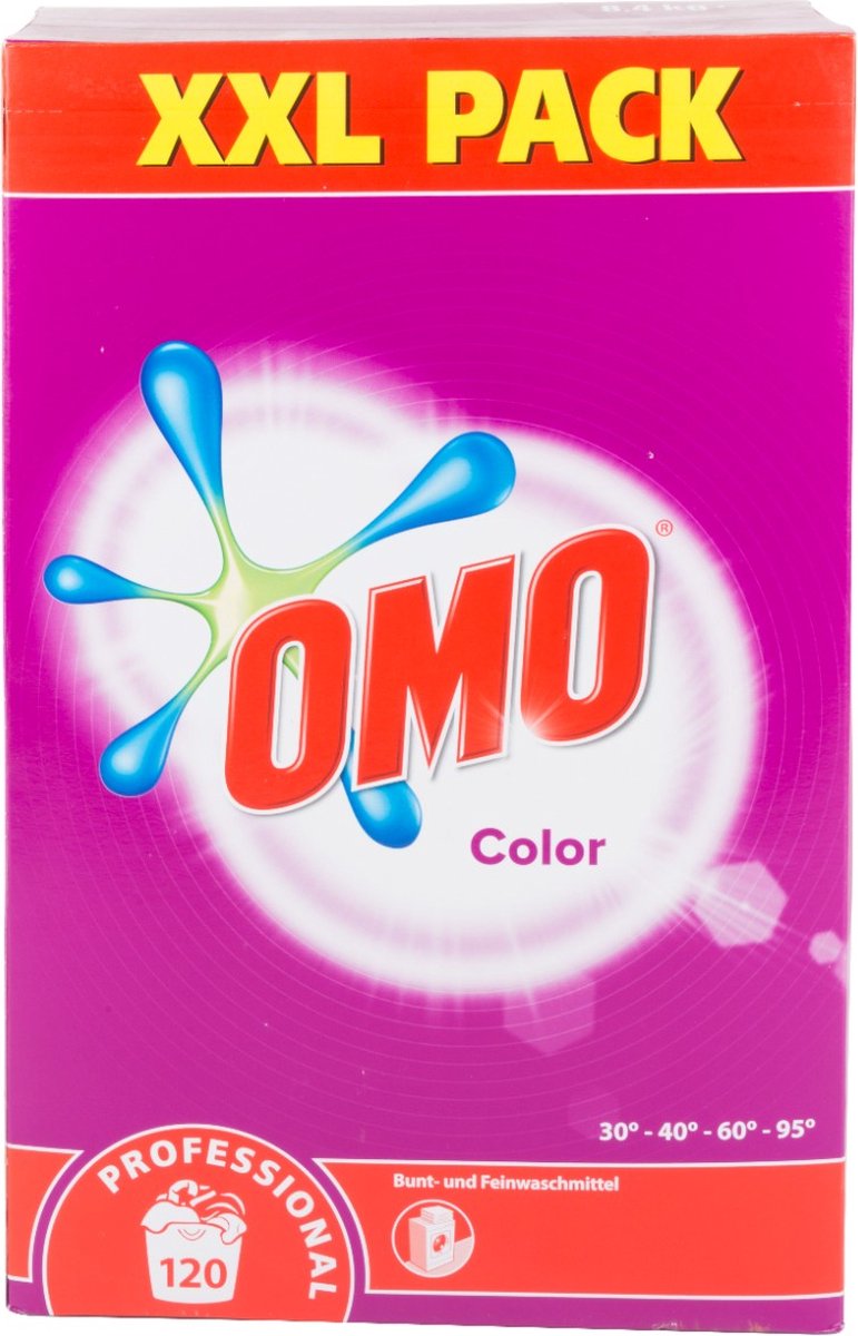 Omo Professional Color 120 wasbeurten 8,4kg
