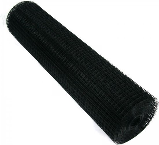 Rete Da Voliera Zincata A Maglia Quadrata 25x25 Mm – Rotolo 25 M X 50 Cm, Filo 1,2 Mm, Resistente Alle Intemperie, Tagliabile A Misura