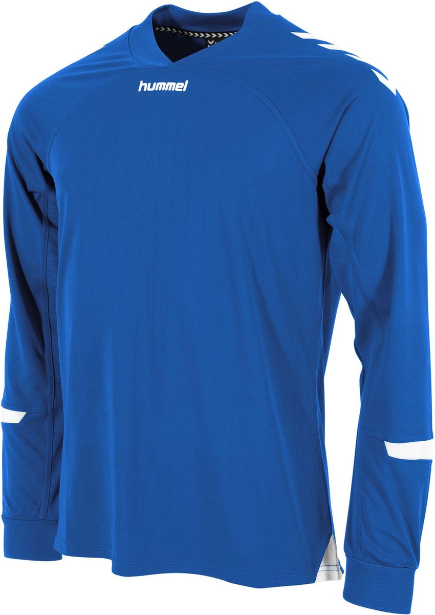 Hummel Fyn Voetbalshirt Lange Mouw Heren - Royal / Wit | Maat: L